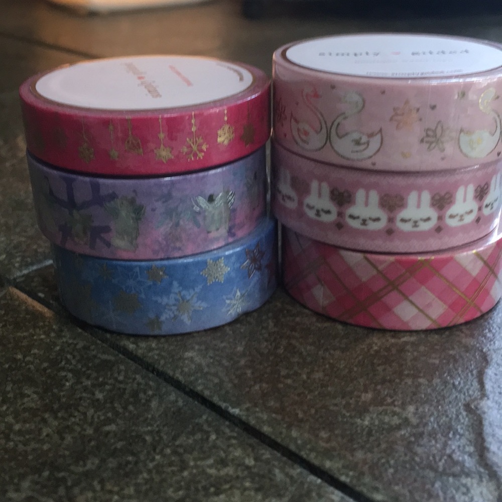 Group/ Lot of Simply Gilded washi